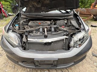 2012 Honda Civic HF - Primary Damage Straight On Image